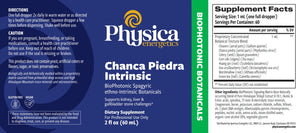 Chanca Piedra Intrinsic by Physica Energetics Supplement Facts