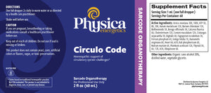 Circulo Code by Physica Energetics Supplement Facts