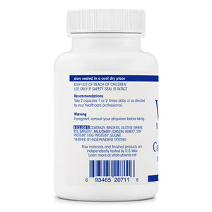 Coleus forskolli by Vital Nutrients Label Bottle