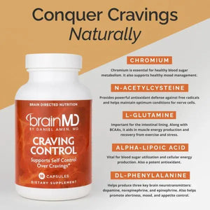 Craving Control by Brain MD Label