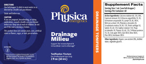 Drainage Milieu by Physica Energetics Supplement Facts