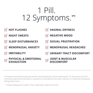 Estrovera by Metagenics 1 Pill 12 Symptoms