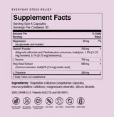 Everyday Stress Relief by Brain MD Supplement Facts