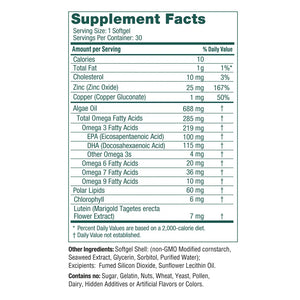 Eye by iwi Supplement Facts