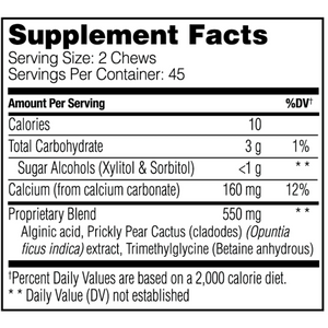 GI Soothe by Enzyme Science Supplement Facts