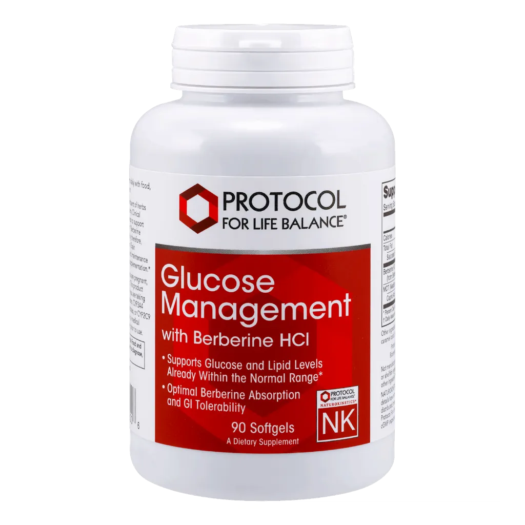 Glucose Management by Protocol For Life Balance