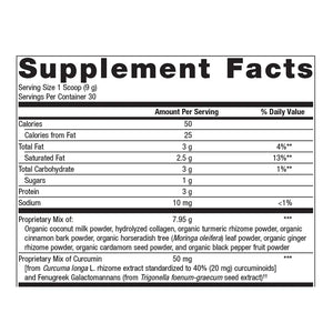 Golden Fusion by Metagenics Supplement Facts