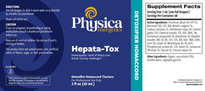 Hepata-Tox by Physica Energetics Supplement Facts