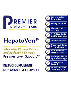 HepatoVen by Premier Research Labs Label