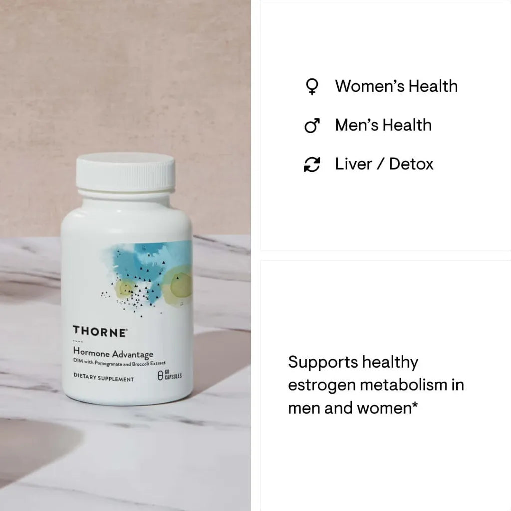 Hormone Advantage by Thorne Graphic