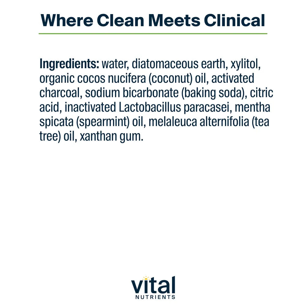 Activated Charcoal Probiotic Toothpaste