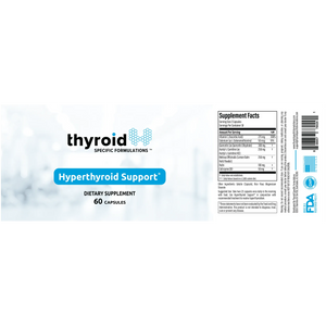 Hyperthyroid Support by Thyroid Specific Formulations Supplement Facts