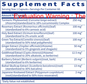 InflaThera by Klaire Labs Supplement Facts