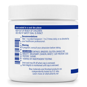 Inositol Powder by Vital Nutrients Label