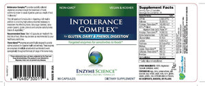 Intolerance Complex by Enzyme Science Label