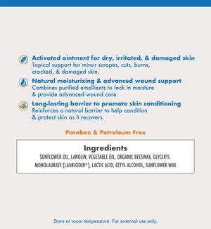 LauriShield Skin Ointment by Lauricidin Supplement Facts