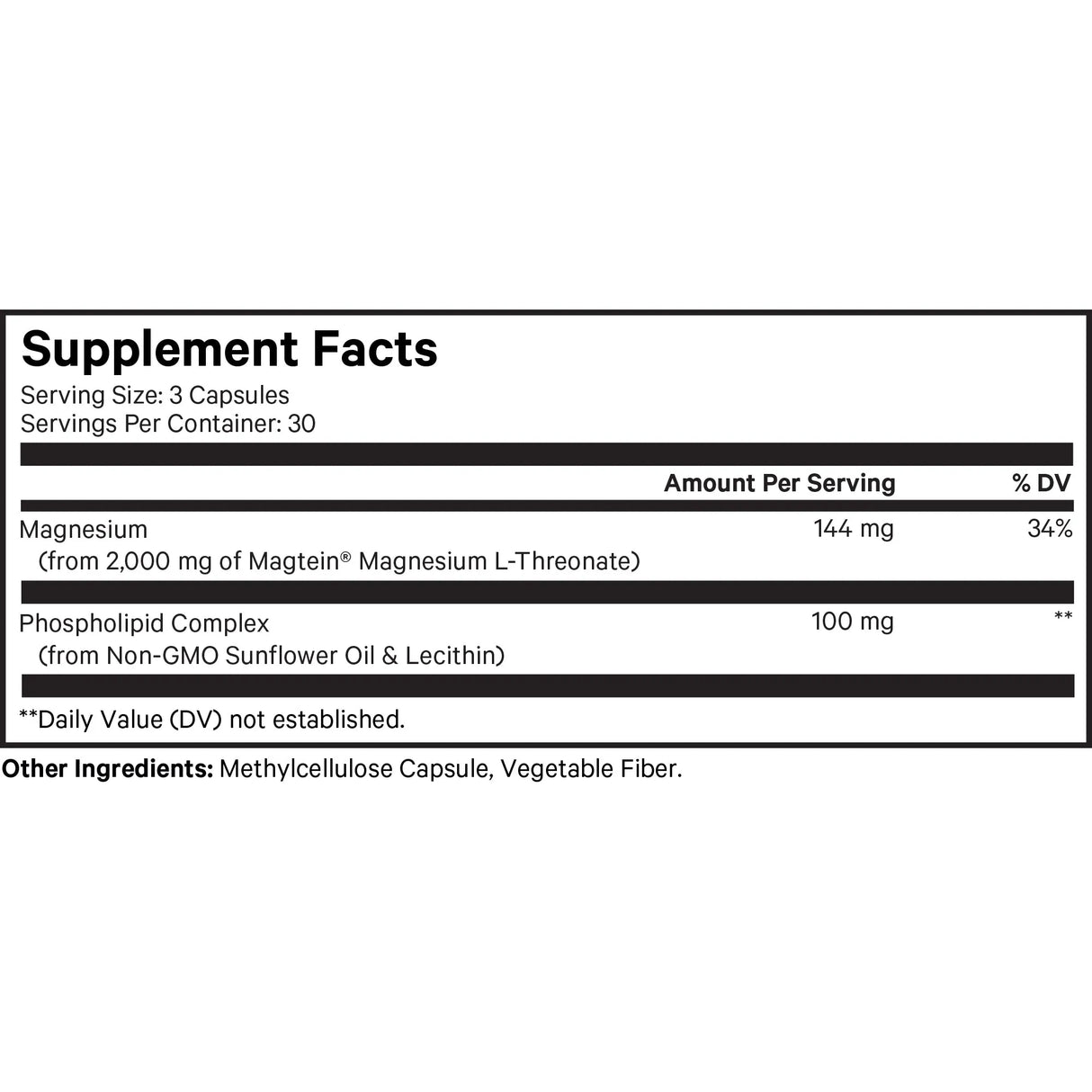 Liposomal Magnesium L-Threonate