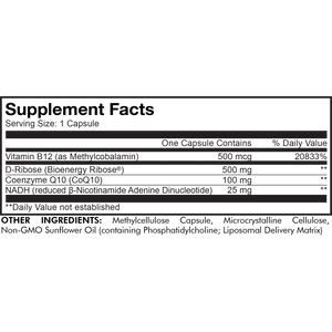 Liposomal NADH+