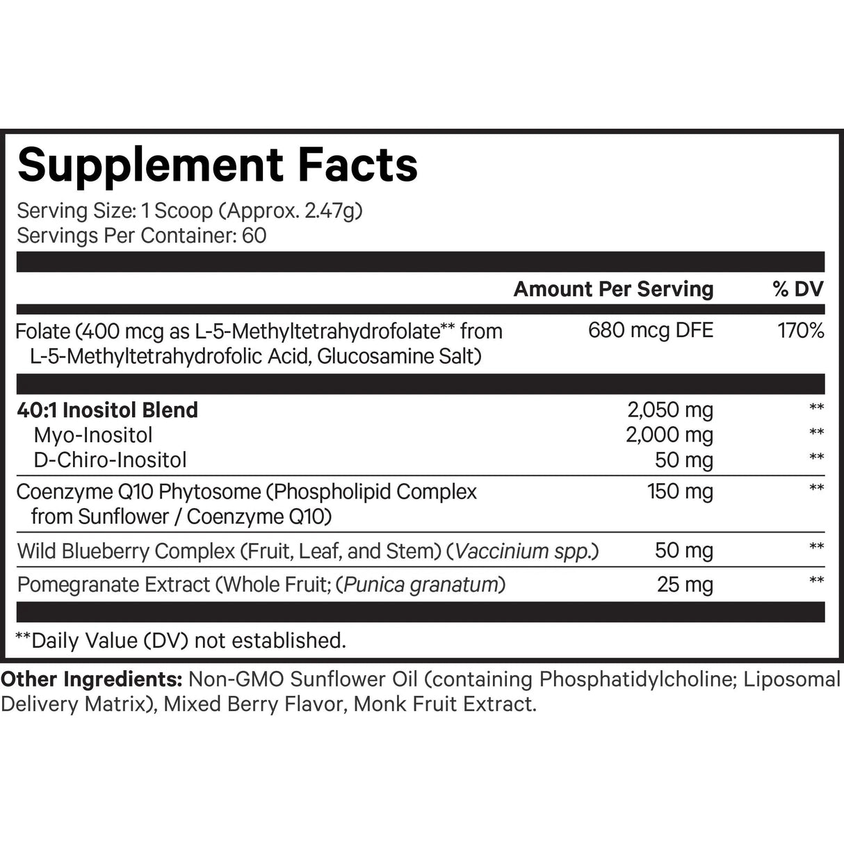 Liposomal Ovarian Inositol+