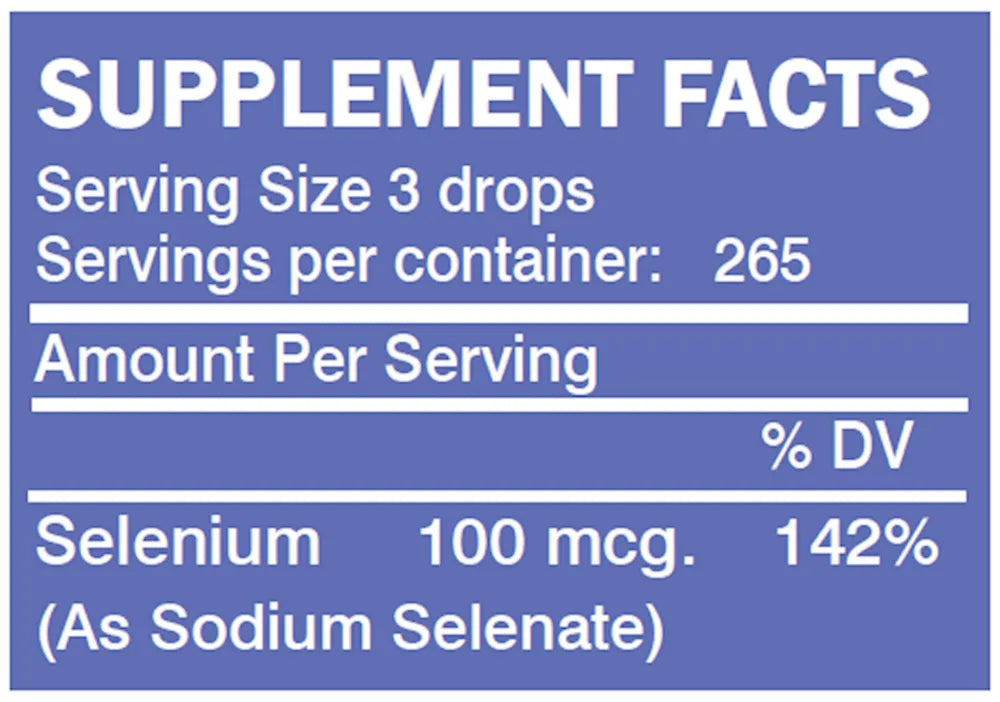 Liquid Mineral 8 Selenium