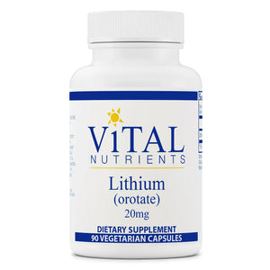 Lithium (orotate) 20mg by Vital Nutrients