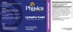 Lympho Code by Physica Energetics Supplement Facts