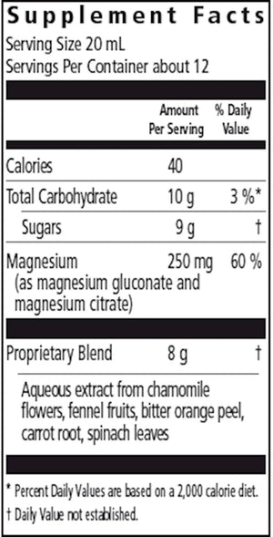 Magnesium Liquid by Salus Supplement Facts