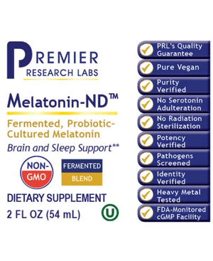 Melatonin-ND by Premier Research Labs Label