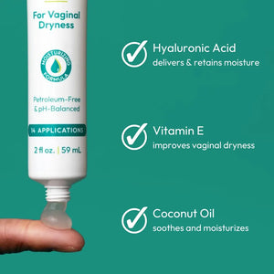 Boric Acid Moisturizing Gel by pH-D Hyaluronic Acid, Vitamin E, Coconut Oil