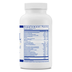 Multi-Nutrients 3 Cit/Mal by Vital Nutrients Supplement Facts Bottle