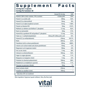 Multi-Nutrients (No Iron or Iodine)