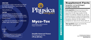Myco-Tox by Physica Energetics Supplement Facts