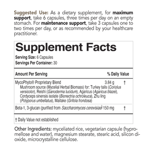 MycoPhyto by EcoNugenics Supplement Facts
