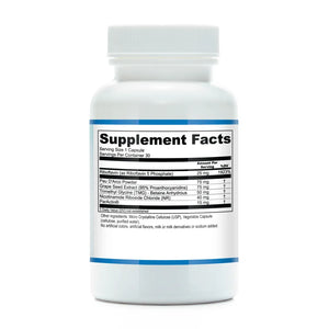 NR Plus by Functional Genomic Nutrition Supplement Facts