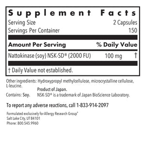 Nattokinase 50 mg NSK-SD