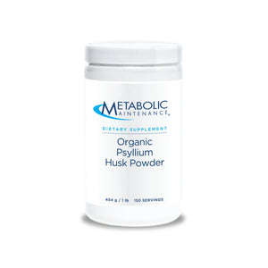 Organic Psyllium Husk Powder by Metabolic Maintenance