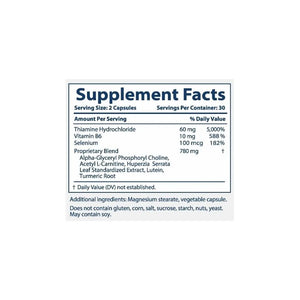 Parasym Plus Eyes by TJ Nutrition Supplement Facts