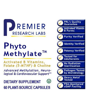 Phyto Methylate by Premier Research Labs Label