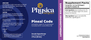 Pineal Code by Physica Energetics Supplement Facts