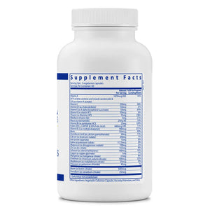 PreNatal Multi-Nutrients by Vital Nutrients Supplement Facts Bottle