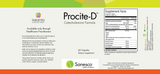 Procite-D by Sanesco Supplement Facts