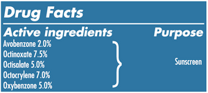 RayDefense by Bioelements Drug Facts