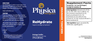 ReHydrate by Physica Energetics Supplement Facts