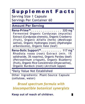 RenaVen by Premier Research Labs Supplement Facts