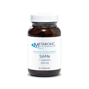 SAMe + CoFactors 200mg by Metabolic Maintenance