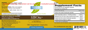 SIBOtic by Priority One Vitamins Supplement Facts