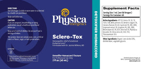 Sclero-Tox by Physica Energetics Supplement Facts