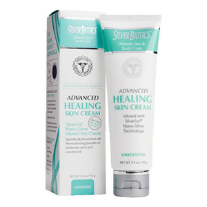 Advanced Healing Skin Cream Unscented (3.4 oz) by American Biotech Labs