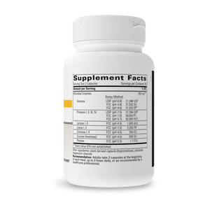 Similase by Integrative Therapeutics Supplement Facts