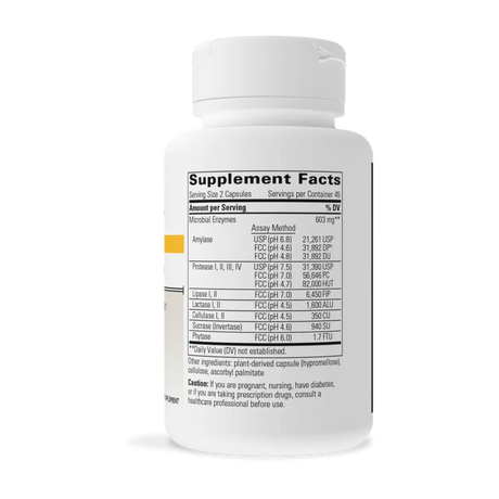 Similase Lipo by Integrative Therapeutics Supplement Facts